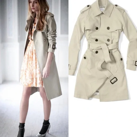 NWT Club Monaco Trench Coat